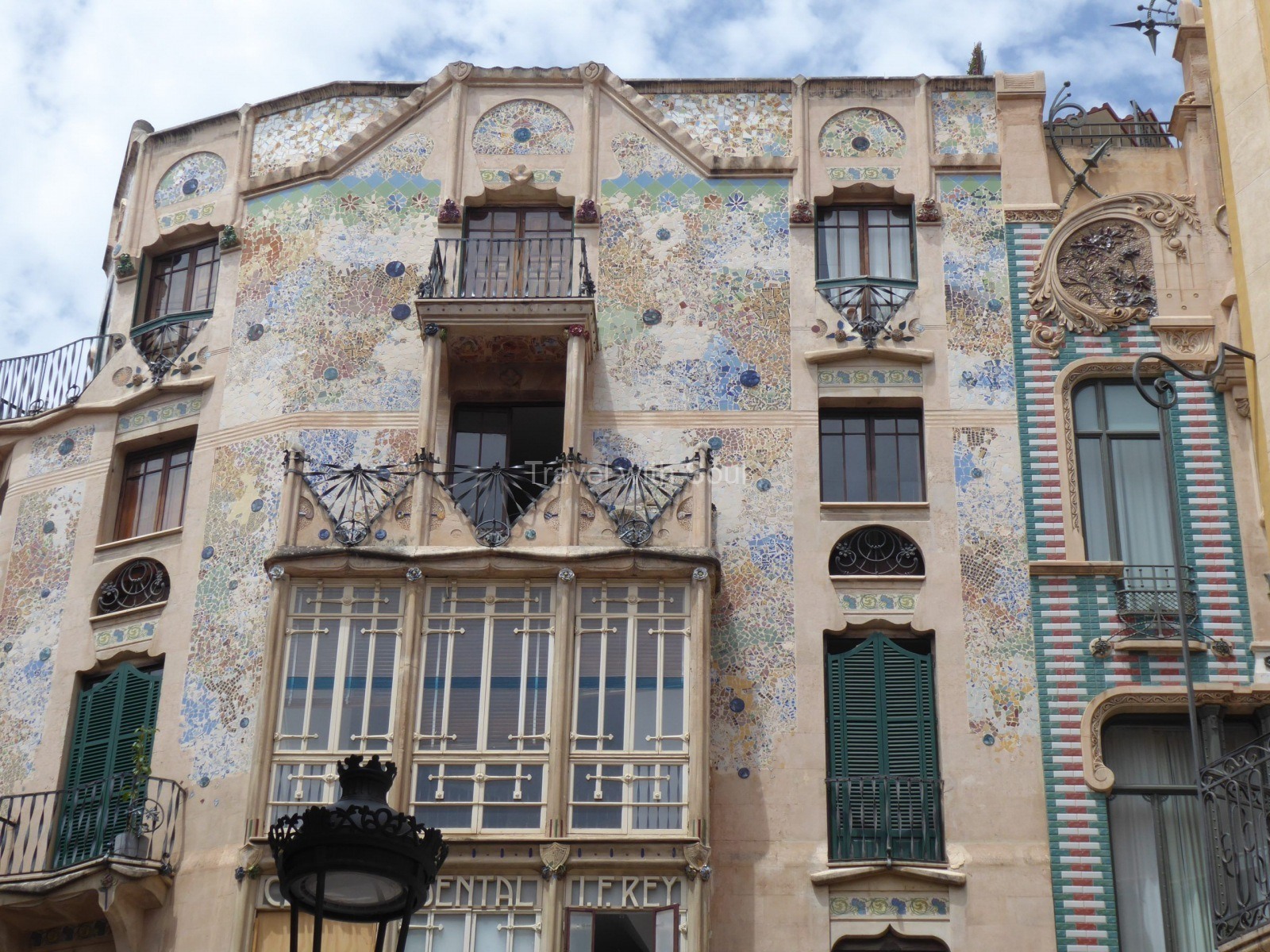 Jugendstilhaus in der Altstadt von Palma
