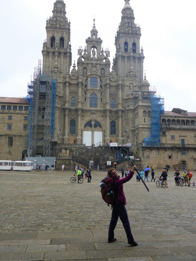 Platz des Obradoiro in Santiago de Compostela