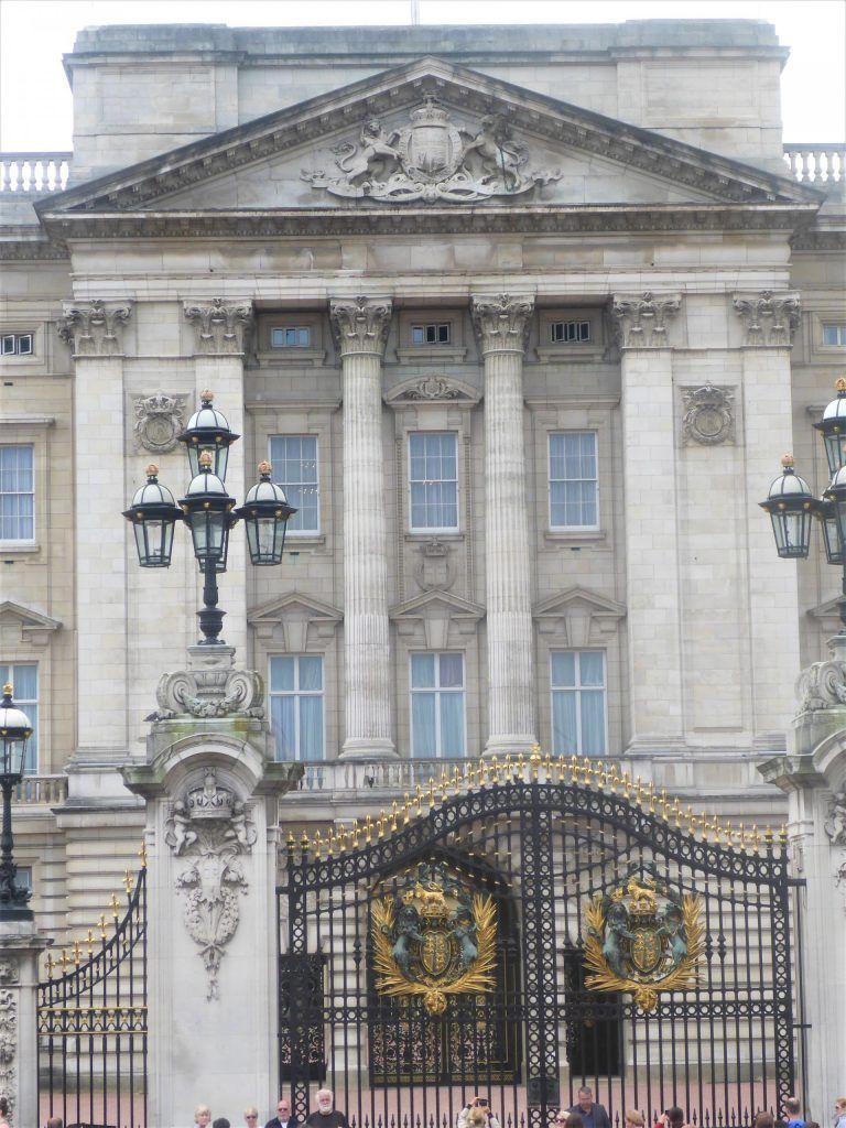 Berühmter Balkon des Buckingham Palace